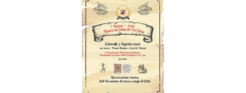 Rievocazione-Storica-7-agosto-1394-‐-Città-di-Cava-de’-Tirreni
